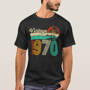 53. Geburtstag Vintag 1970 53 Jahre alte Männer Fr T-Shirt