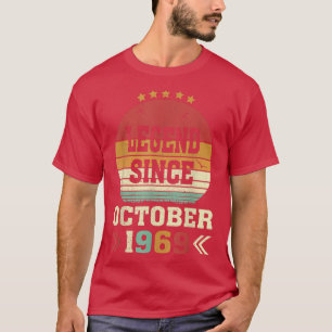 53 Jahre alte Geschenke Legend seit Oktober 1969 5 T-Shirt