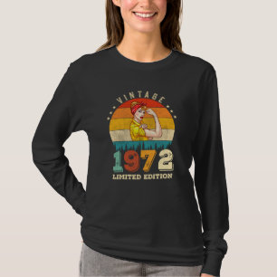 53 Jahre alter Tag 1972 Vintag 53. Geburtstagsfrau T-Shirt