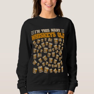 53 Jahre alter Whiskey Drinker Bourbon 53. Geburts Sweatshirt