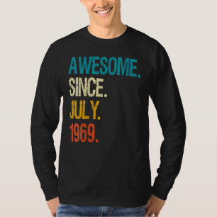 53 Jahre Phantastisch seit Juli 1969 53. Geburtsta T-Shirt