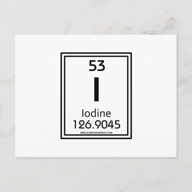 53 Jod Postkarte (Vorderseite)