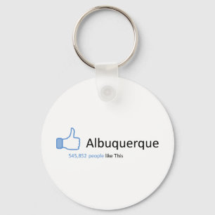 545852 Leute mögen Albuquerque Schlüsselanhänger