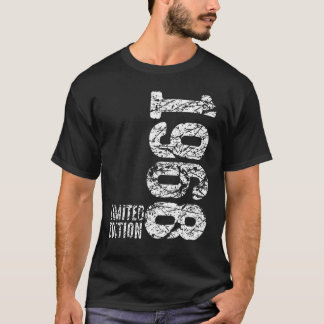 54. Geburtstag Ladys Mens 54 Jahre 1968 6 T-Shirt