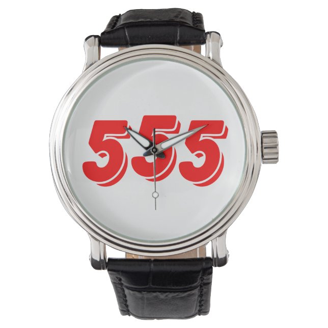 555 ARMBANDUHR (Vorderseite)