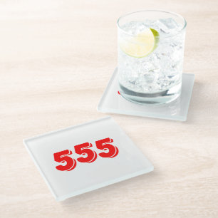 555 GLASUNTERSETZER