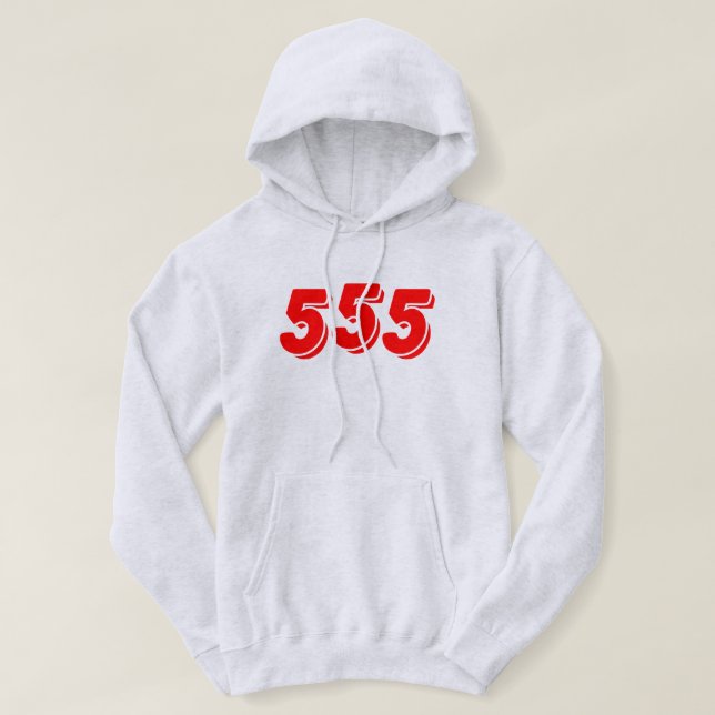 555 HOODIE (Design vorne)