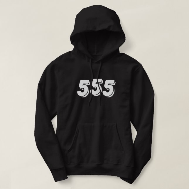 555 HOODIE (Design vorne)