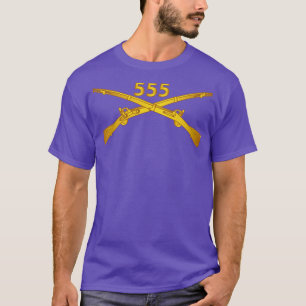 555. Infanterie-Regiment-Zweigstelle Txt X T-Shirt