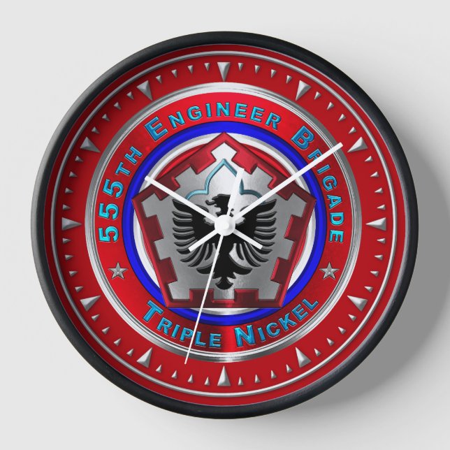 555. Ingenieurbrigade Uhr (Vorderseite)