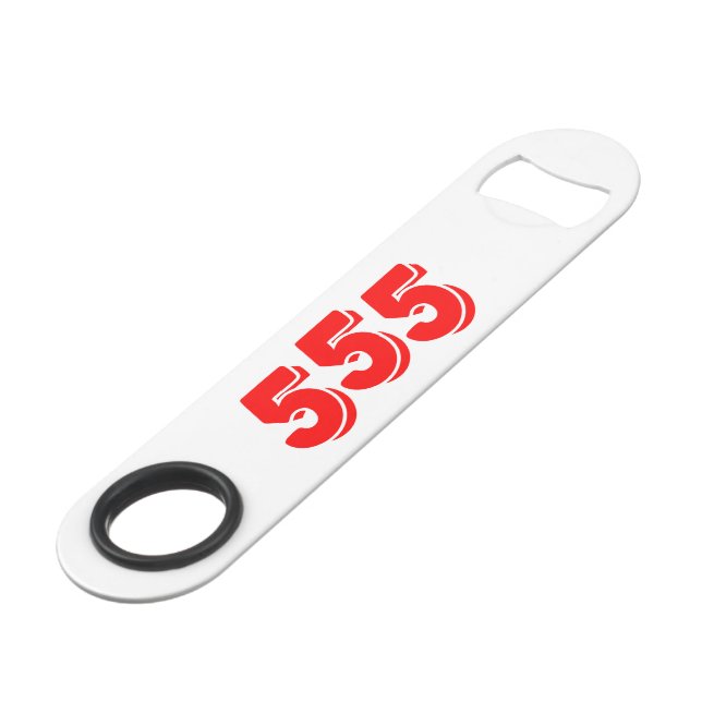 555 SPEED FLASCHENÖFFNER (Vorderseite Schrägansicht)