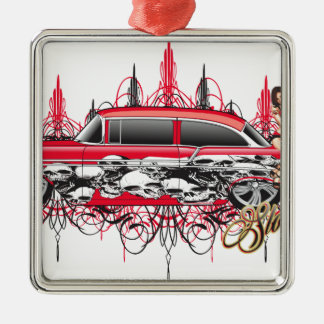 55 chevy car.jpg silbernes ornament