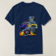 55 Funny Car Flaming Drag Track Bestie T-Shirt (Design vorne)