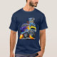 55 Funny Car Flaming Drag Track Bestie T-Shirt (Vorderseite)