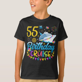 55. Geburtstag Cruise B-Day Party Boy T-Shirt