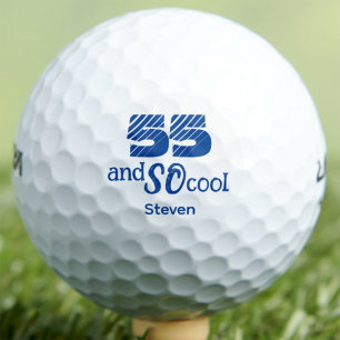 55. Geburtstag Golfer-Geschenk für Freund - 55 So Golfball
