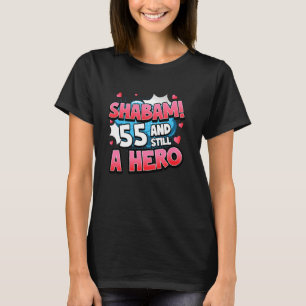 55. Geburtstag Superheldin Frauen Shabam! Hero Com T-Shirt