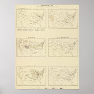 55 Hersteller 1890 Poster
