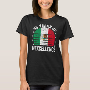 55 Jahre alt Geburtstag mexikanisch 55. Geburtstag T-Shirt