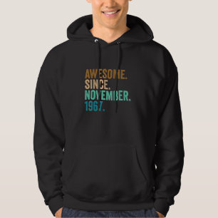 55 Jahre alte Geschenke Phantastisch seit November Hoodie