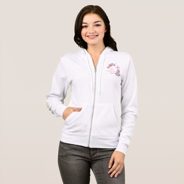 55. Jahrestag des religiösen Lebens katholische Nu Hoodie (Vorne ganz)