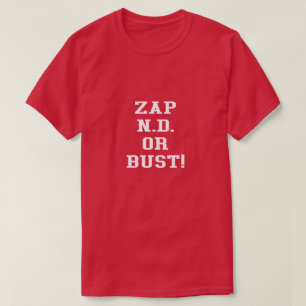 55-jähriges Zap bis N.D. oder Büstenreproduktion T-Shirt