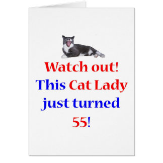 55 Katze Lady