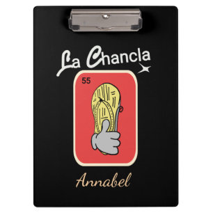 55 La Chancla Klemmbrett