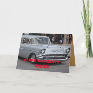 55 Nomad Station Wagon Grußkarte. Karte