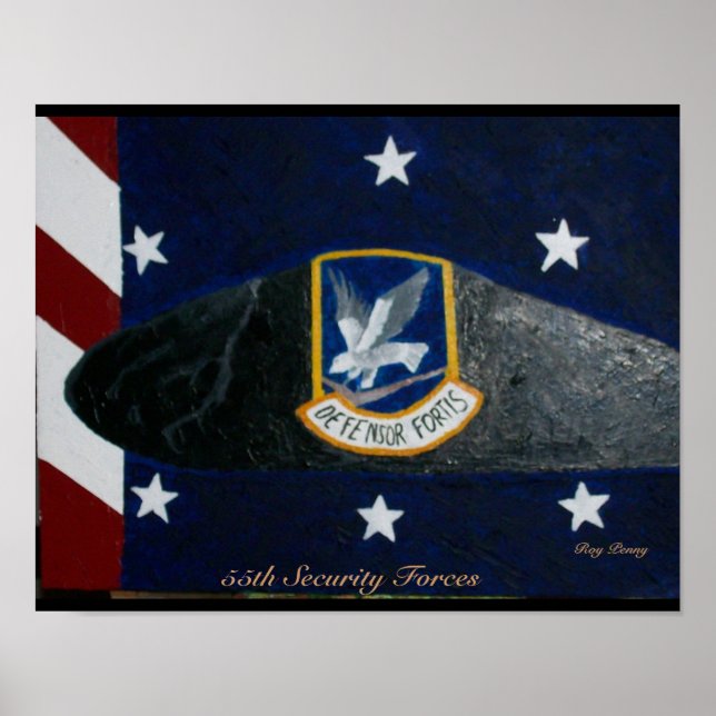 55. Sicherheitskräfte Poster (Vorne)
