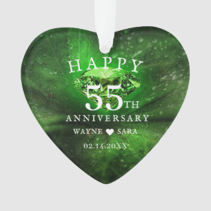 55e anniversaire du Mariage des joyaux d'émeraude