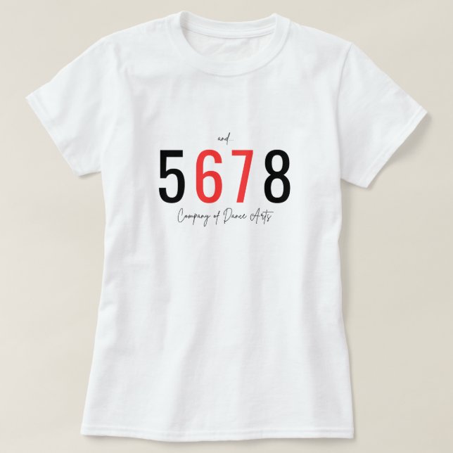 5678 T-Shirt (Design vorne)