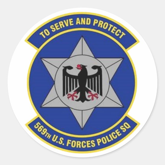 569. USFPS-Decal Runder Aufkleber (Vorderseite)