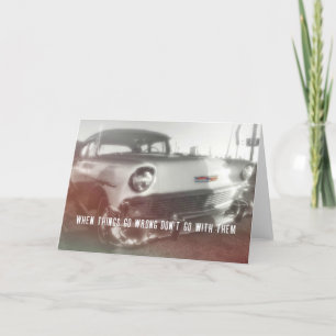 "56 BEL AIR IN MEMPHIS Grußkarte Dankeskarte
