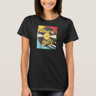 56. Geburtstag Vinyl Record Vintag 1965 Raglan T-Shirt