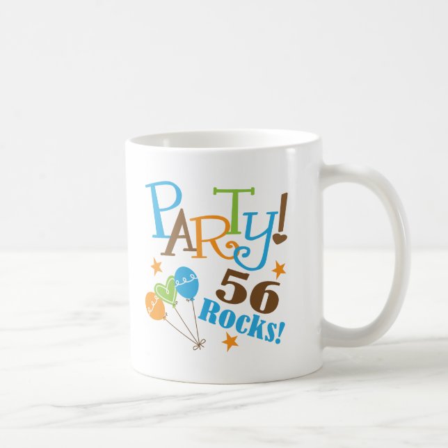 56. Geburtstags-Geschenk-Ideen Kaffeetasse (Rechts)