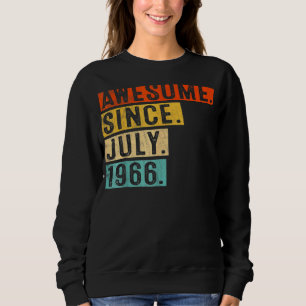 56 Jahre Phantastisch seit Juli 1966 56. Geburtsta Sweatshirt