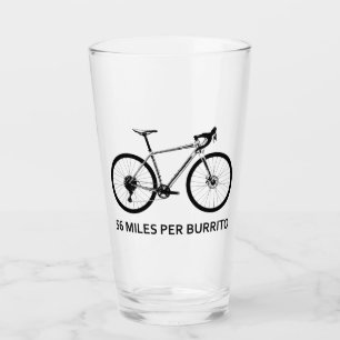 56 Meilen pro Burrito Glas