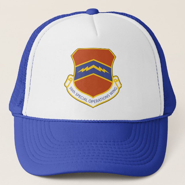 56. Special Operations Wing (SOW) Truckerkappe (Vorderseite)