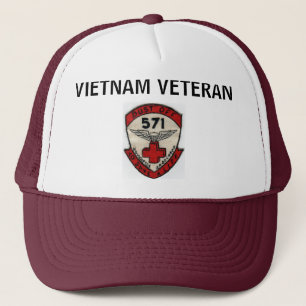 571. DUSTOFF ORIGINAL UNIT PATCH HAT TRUCKERKAPPE