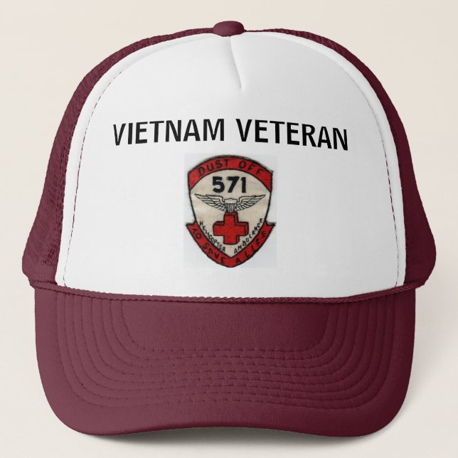 571e DUSTOFF ORIGINAL UNIT PATCH CASQUETTE (Devant)