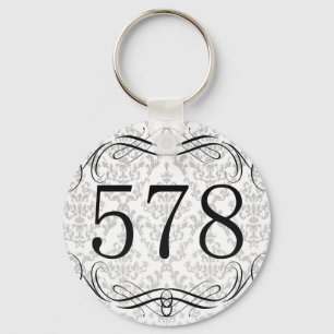 578 Bereichscode Schlüsselanhänger
