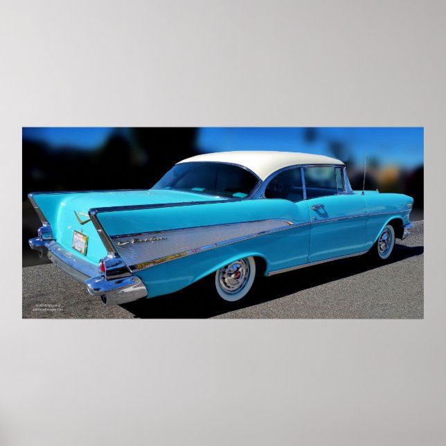 "57 CHEVY BELAIR POSTER (Vorne)