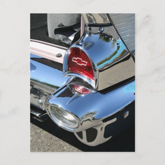 '57 Chevy Tail Light - Postcard Postkarte (Vorderseite)