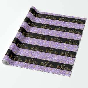 57. Geburtstag Geschenkpapier