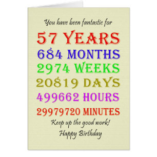 57e anniversaire Jalons