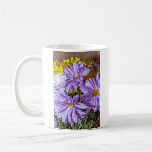 5869-Pink Daisies Kaffeetasse (Links)