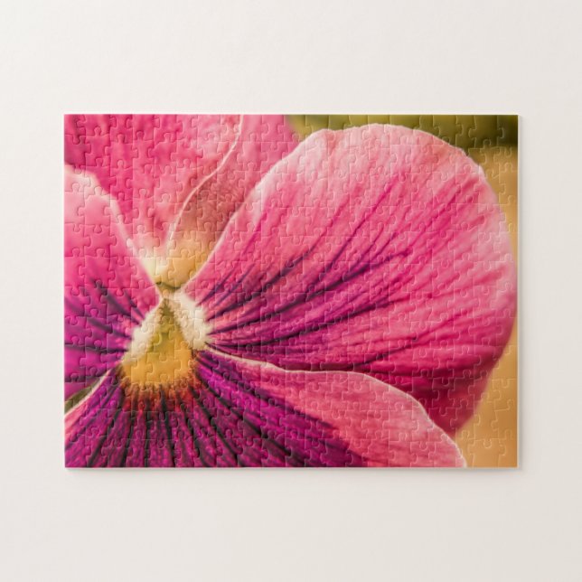 5880-Red Pansy Puzzle (Horizontal)