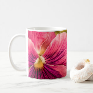 5880-Rote Pansy-Kaffee-Tasse Kaffeetasse
