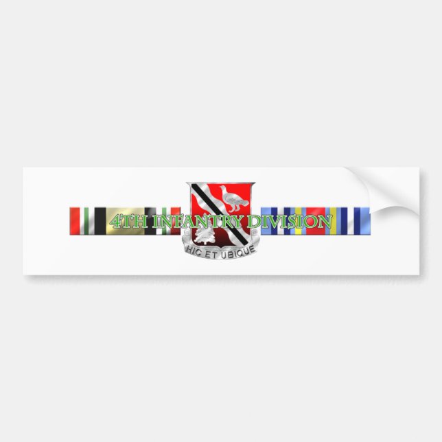 588th Führt 4thID aus Autoaufkleber (Vorne)